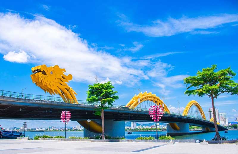 The Enchanting Dragon Bridge in Danang