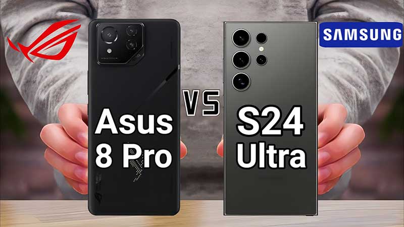 rog phone 8 pro edition vs samsung s24 ultra